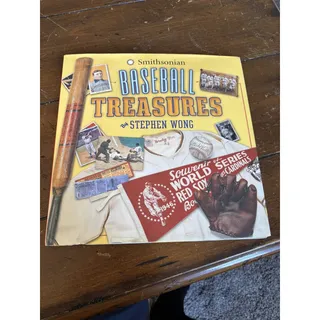 Photo of Smithsonian Baseball Treasures Stephen Wong Hardcover 2007 Baseball Memorabili