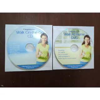 Photo of Weight Watchers Exercise Walking Kit DVD and CD discs only