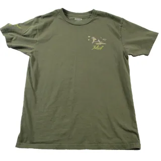 Photo of Stance Ishod Wair Real Skateboards Shirt Mens Medium Green Dog Graphic Tee 1557