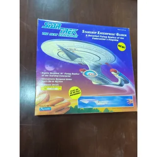 Photo of Star Trek Next Generation Starship Enterprise Glider 18" Playmates 1993 *damage*