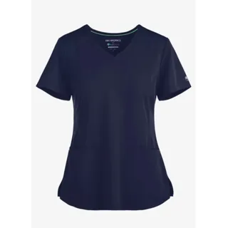 Photo of NEW HH Works Healing Hands Navy Monica V-Neck Scrub Top (Size XL)   