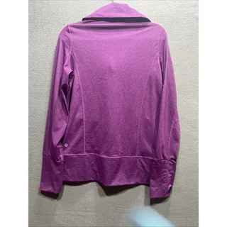 Photo of Lululemon In Stride Yoga Gym Sporty Jacket Purple Womens Size 10