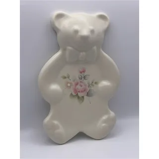 Photo of Vintage Pfaltzgraff Tea Rose Teddy Bear Spoon Rest, Retired / Discontinued