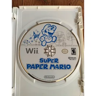 Photo of Nintendo Super Paper Mario (Nintendo Wii) E Everyone - Disc Only - Untested