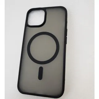 Photo of SUPFINE Translucent Matte Magnetic Case for Apple iPhone 13 / 14 (Black)