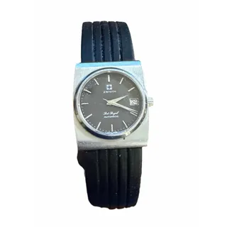 Photo of Zenith Port Royal Automatic Date Black Dial Square Men's Watch