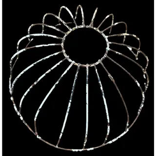 Photo of Vintage Rustic Wire Decor Country Farmhouse Basket 14"