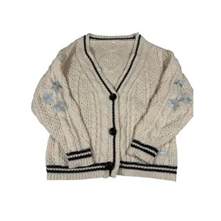 Photo of Taylor Swift *Inspired* Folklore Cardigan Size S Star Cable Knit Sweater
