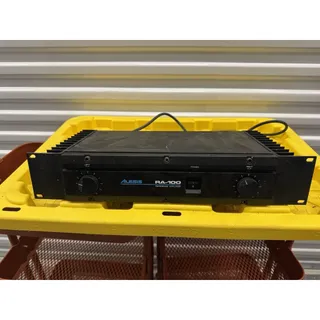 Photo of Alesis RA-100 100W 2-Channel Rack Mountable Power Amplifier Black