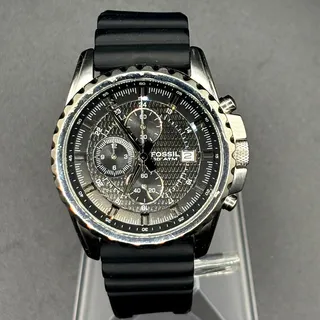 Photo of Fossil Blue CH2497 Chronograph Black Dial 44mm Men’s Watch 10 ATM