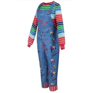 Photo of Adult Chucky Costume Good Guys Overalls Set Men Lg Cosplay