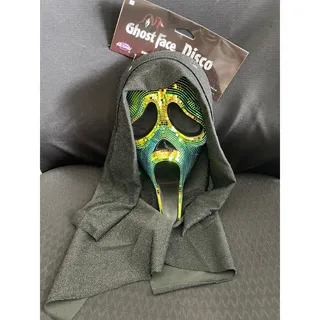 Photo of SCREAM DISCO OIL SLICK GHOST FACE MASK HALLOWEEN COSTUME NEW