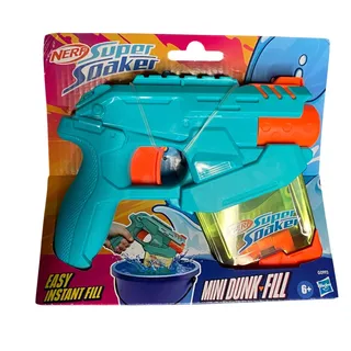 Photo of Nerf Super Soaker Mini Dunk-Fill Water Blaster Toy 3.4oz NIB