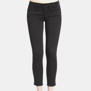 Photo of MAVI Gold 'Adriana Ankle' Mid-Rise Super Skinny Black Jeans - 28