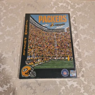 Photo of NFL Green Bay Packers John Holladay Jigsaw Puzzle 1994 513 Piece Lambeau Field