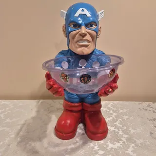 Photo of Captain America Marvel Comics by Rubies - Large 20" Candy Bowl Holder Figure