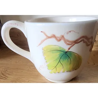 Photo of Gibson Elite Handpainted China Vintage Red Grape Cluster Coffee Mug See Pictures