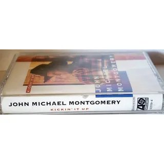 Photo of Kickin' It Up by John Michael Montgomery 90's Country Cassette Tape Sealed NOS