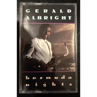 Photo of Gerald Albright Bermuda Nights Cassette Tape 1988 Jazz Saxophone