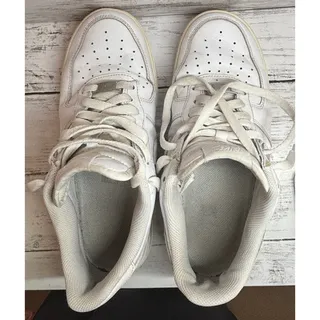 Photo of Nike Air Force 1 White Sneakers (Size Mens 8/Womens 9.5)  