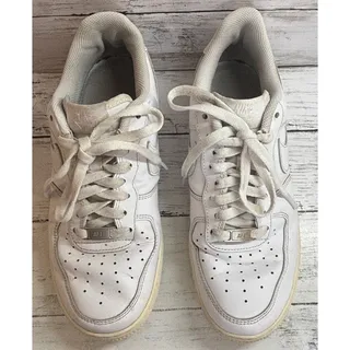 Photo of Nike Air Force 1 White Sneakers (Size Mens 8/Womens 9.5)  