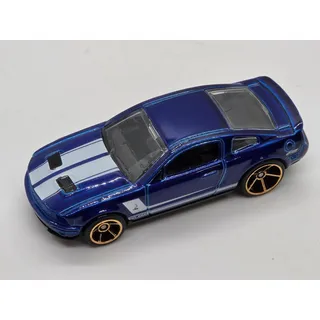 Photo of 2010 Hot Wheels Faster Than Ever ’07 Shelby GT500 Metallic Blue Loose 1:64