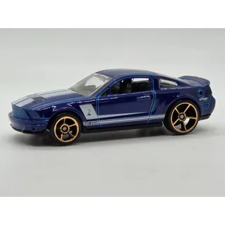 Photo of 2010 Hot Wheels Faster Than Ever ’07 Shelby GT500 Metallic Blue Loose 1:64