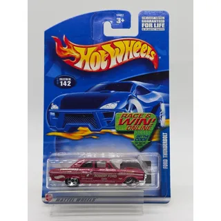 Photo of 2002 Hot Wheels Ford Thunderbolt Red #142 Front Wheel Error