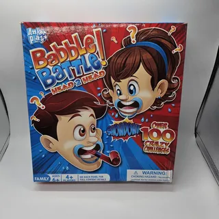 Photo of Babble Battle Word Board Game Anker Play Open NIB Complete w/ 8 Mouth Pieces Family Game