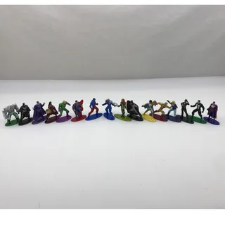 Photo of Jada Toys DC Comics Nano Metal Figures Set of 16