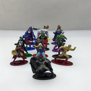 Photo of Jada Toys DC Comics Nano Metal Figures Set of 16