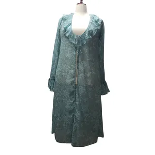 Photo of Wild Fable Light Blue Sheer Floral Duster Cardigan Cottagecore Coquette Sz S