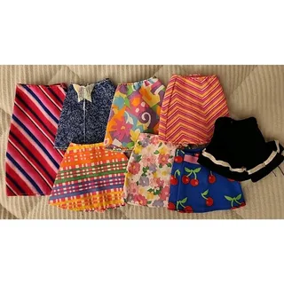 Photo of Vintage Barbie Midge Multi-colored Skirts