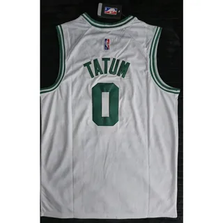 Photo of Jayson Tatum-NIKE 75th Anniversary-Icon Edition-Stitched-Size 54-XL-White