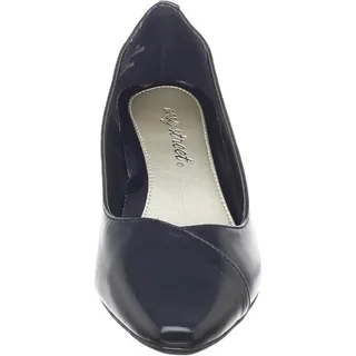 Photo of Easy Street Women's Chiffon Pump, Navy Blue, Size 11