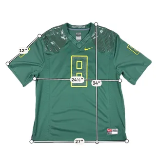 Photo of Nike Oregon Ducks Marcus Mariota #8 Jersey Men's XXL Green 2013 Football