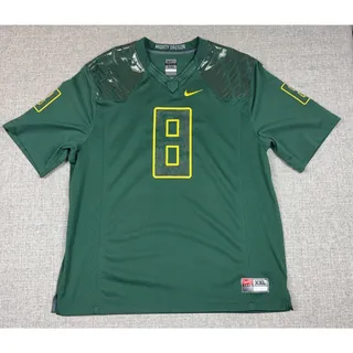 Photo of Nike Oregon Ducks Marcus Mariota #8 Jersey Men's XXL Green 2013 Football