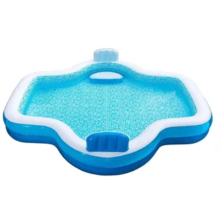 Photo of Member’s Mark 10' Elegant Family Inflatable Pool w/ 2 Seats & Backrests New