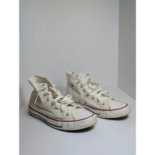 Photo of Converse Chuck Taylor All Star Men 9 Women 11 White High Top Sneakers M7650