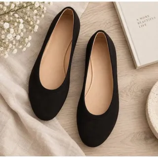 Photo of Ge. MSRP $30 NWT A NEW DAY MEMORY FOAM BALLET NEVE  FLATS ♡SIZE 7♡