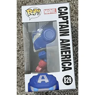 Photo of Captain America 450 FYE Exclusive Funko Pop Glow In The Dark