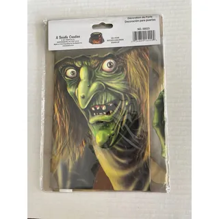 Photo of WICKED GREEN WITCH'S BREW DOOR COVER HALLOWEEN PARTY DECORATION BG00023