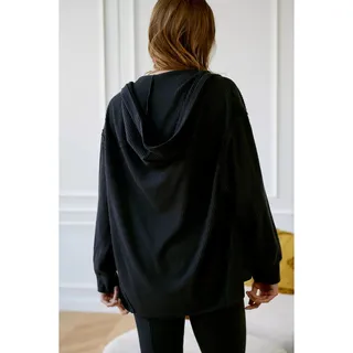 Photo of Out From Under Colette Open-Front Hooded Cardigan