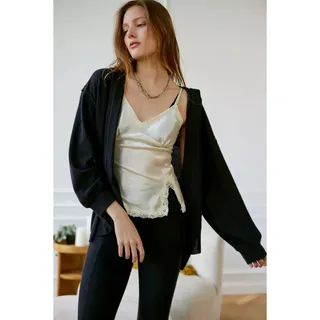 Photo of Out From Under Colette Open-Front Hooded Cardigan