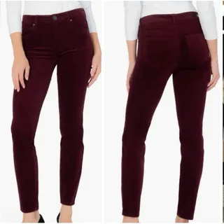 Photo of Kut from the Kloth Diana Fab AB Skinny Corduroy Pants size 10