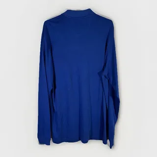 Photo of NWT Roundtree & Yorke Men's Polo Shirt - XLT Tall Silky Finish Collection Blue