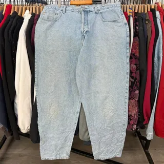 Photo of Vintage Guess Baggy And Faded Light Denim Jeans With Perfect Wear