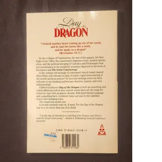 Photo of Day of the Dragon Clifford Goldstein Hardcover 1993 Pacific Press 081631148X