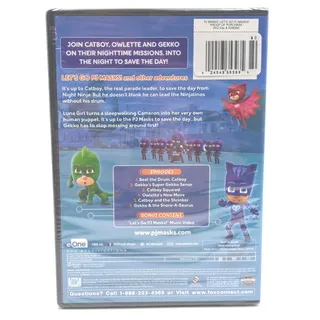 Photo of PJ Masks Lets Go PJ Masks DVD Brand New Sealed Animated Cartoon Catboy Gekko
