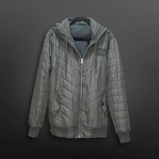 Photo of RVCA Men's Reversible Black Hoodie Jacket - Size M